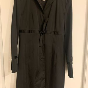 Nine West rain coat black size medium